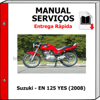 Manual de Serviços – Suzuki – EN 125 YES (2008)
