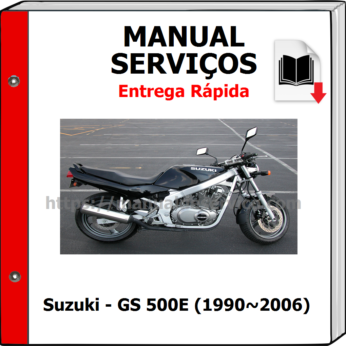 Manual de Serviços – Suzuki – GS 500E (1990~2006)