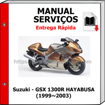 Manual de Serviços – Suzuki – GSX 1300R HAYABUSA (1999~2003)