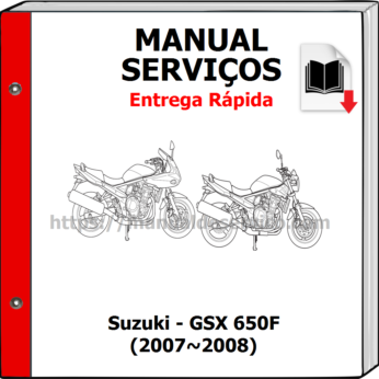 Manual de Serviços – Suzuki – GSX 650F (2007~2008)