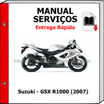 Manual de Serviços – Suzuki – GSX R1000 (2007)