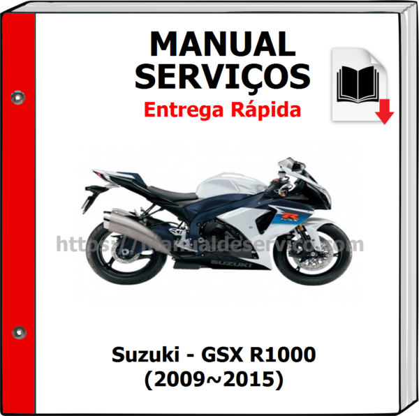 Manual de Serviços - Suzuki - GSX R1000 (2009~2015)