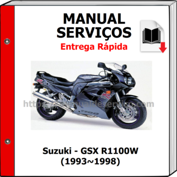 Manual de Serviços – Suzuki – GSX R1100W (1993~1998)