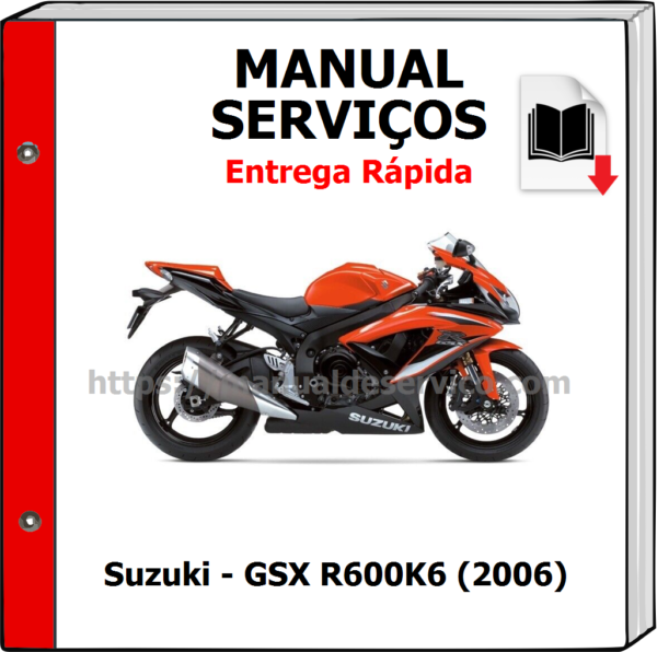 Manual de Serviços - Suzuki - GSX R600K6 (2006)