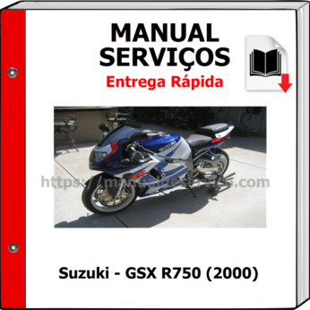 Manual de Serviços – Suzuki – GSX R750 (2000)