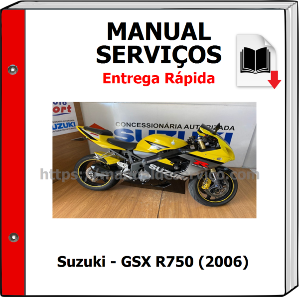 Manual de Serviços - Suzuki - GSX R750 (2006)
