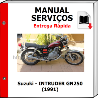 Manual de Serviços – Suzuki – INTRUDER GN250 (1991)