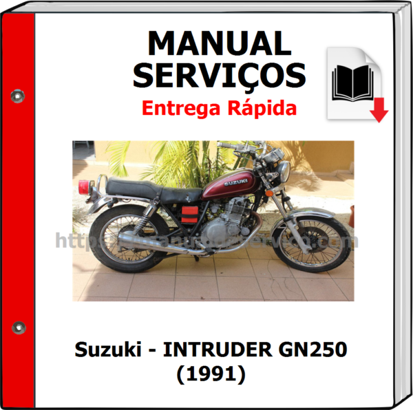 Manual de Serviços - Suzuki - INTRUDER GN250 (1991)