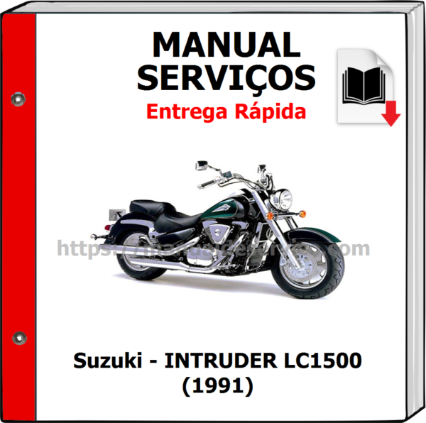 Manual de Serviços - Suzuki - INTRUDER LC1500 (1991)