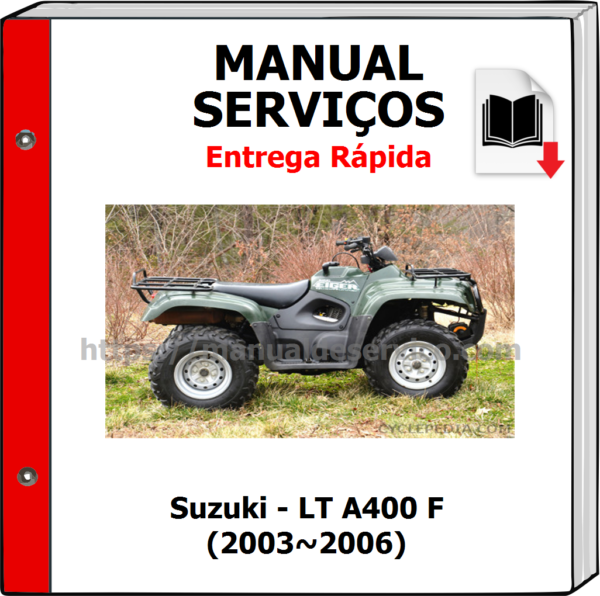 Manual de Serviços - Suzuki - LT A400 F (2003~2006)