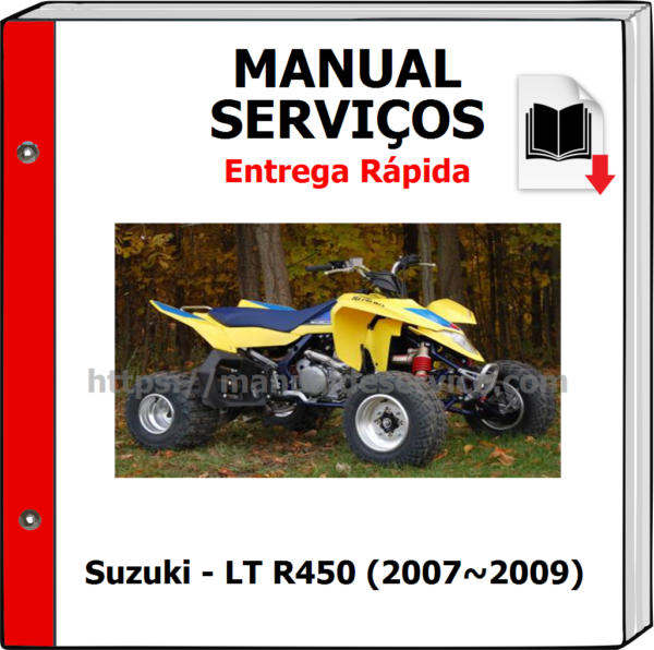 Manual de Serviços - Suzuki - LT R450 (2007~2009)