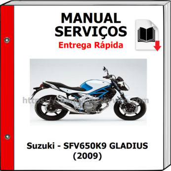 Manual de Serviços – Suzuki – SFV650K9 GLADIUS (2009)