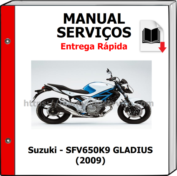 Manual de Serviços - Suzuki - SFV650K9 GLADIUS (2009)
