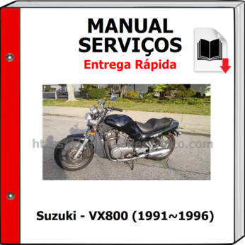 Manual de Serviços – Suzuki – VX800 (1991~1996)
