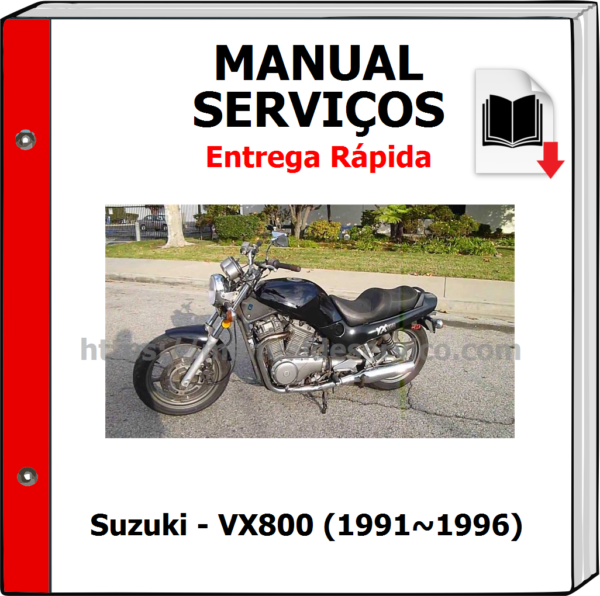 Manual de Serviços - Suzuki - VX800 (1991~1996)
