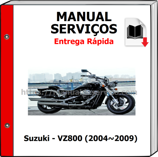 Manual de Serviços - Suzuki - VZ800 (2004~2009)