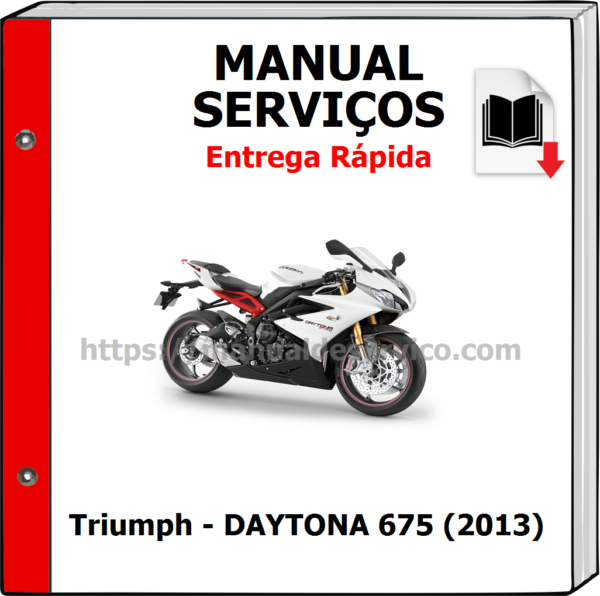 Manual de Serviços - Triumph - DAYTONA 675 (2013)
