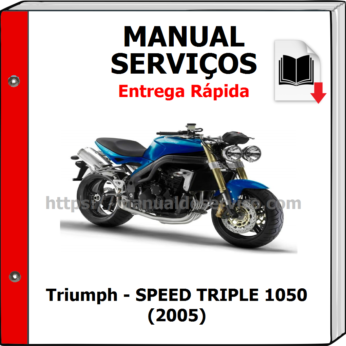 Manual de Serviços – Triumph – SPEED TRIPLE 1050 (2005)