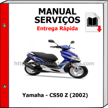 Manual de Serviços – Yamaha – CS50 Z (2002)