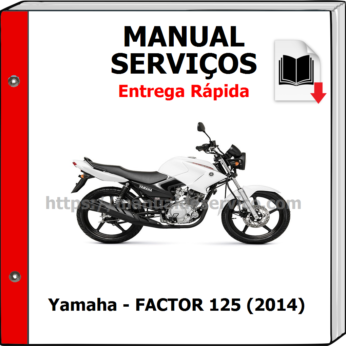 Manual de Serviços – Yamaha – FACTOR 125 (2014)