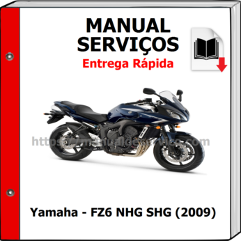 Manual de Serviços – Yamaha – FZ6 NHG SHG (2009)