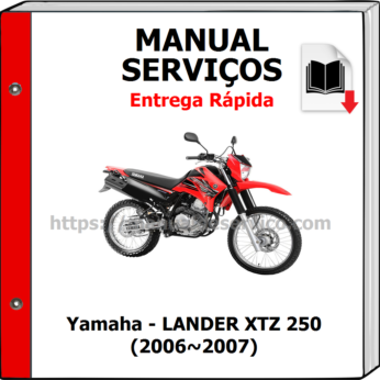 Manual de Serviços – Yamaha – LANDER XTZ 250 (2006~2007)