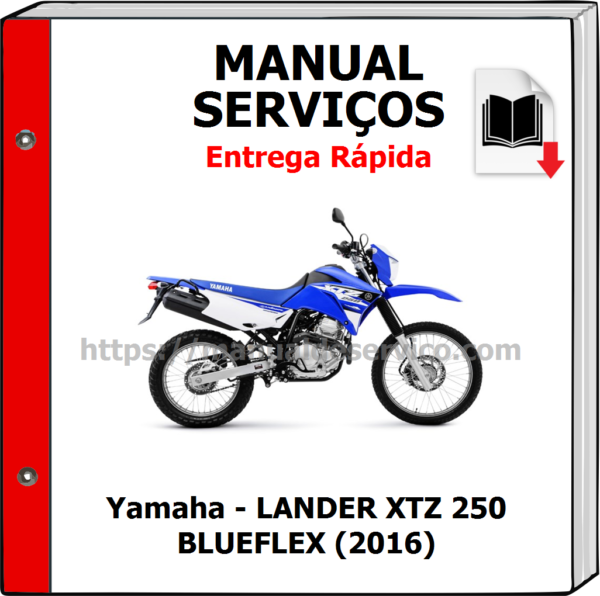 Manual de Serviços - Yamaha - LANDER XTZ 250 BLUEFLEX (2016)