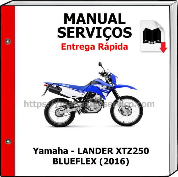 Manual de Serviços - Yamaha - LANDER XTZ250 BLUEFLEX (2016)