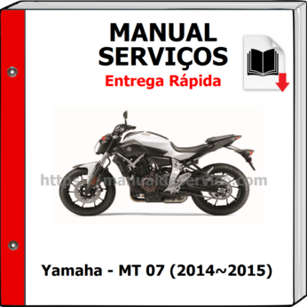 Manual de Serviços – Yamaha – MT 07 (2014~2015)