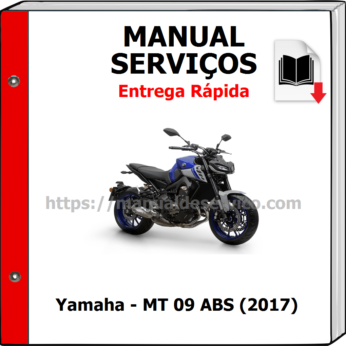 Manual de Serviços – Yamaha – MT 09 ABS (2017)