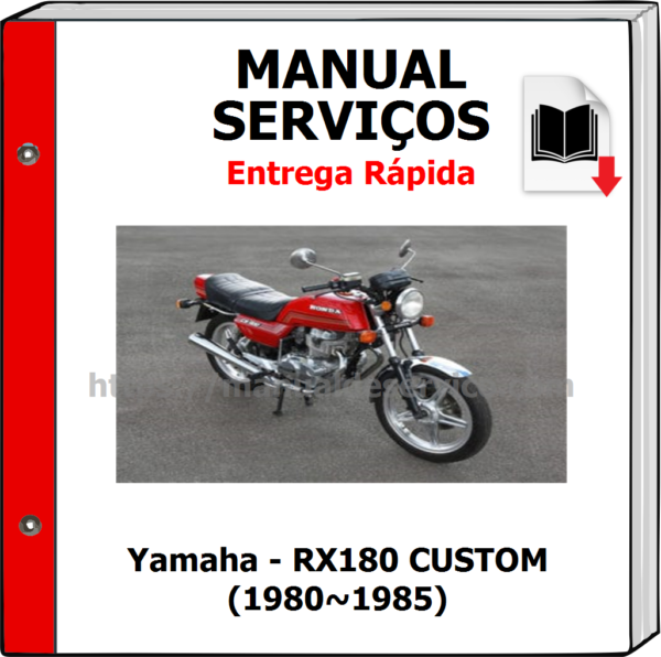Manual de Serviços - Yamaha - RX180 CUSTOM (1980~1985)