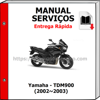Manual de Serviços – Yamaha – TDM900 (2002~2003)