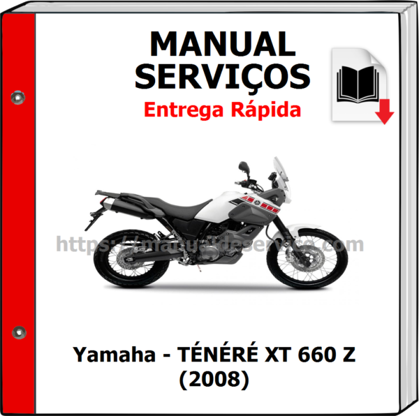 Manual de Serviços - Yamaha - TÉNÉRÉ XT 660 Z (2008)