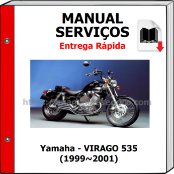 Manual de Serviços – Yamaha – VIRAGO 535 (1999~2001)