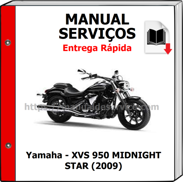 Manual de Serviços - Yamaha - XVS 950 MIDNIGHT STAR (2009)