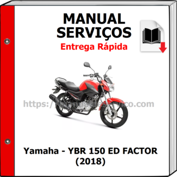 Manual de Serviços – Yamaha – YBR 150 ED FACTOR (2018)