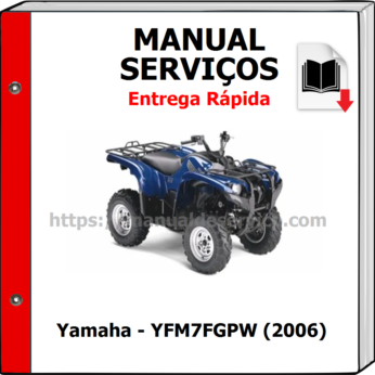 Manual de Serviços – Yamaha – YFM7FGPW (2006)