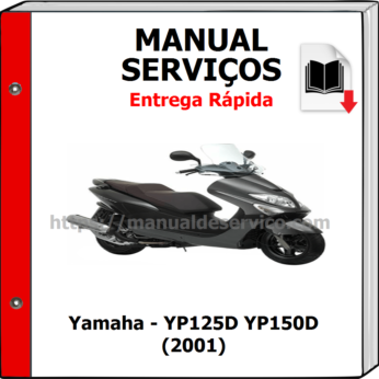 Manual de Serviços – Yamaha – YP125D YP150D (2001)