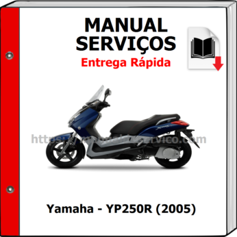 Manual de Serviços – Yamaha – YP250R (2005)