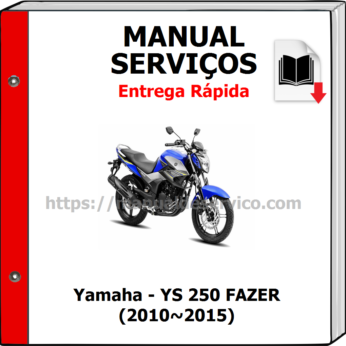 Manual de Serviços – Yamaha – YS 250 FAZER (2010~2015)