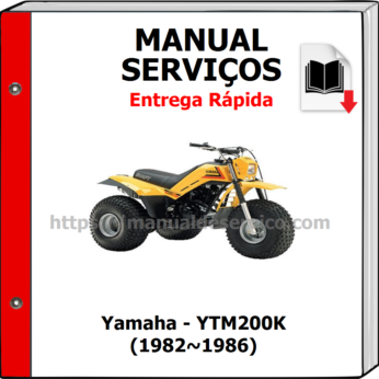 Manual de Serviços – Yamaha – YTM200K (1982~1986)