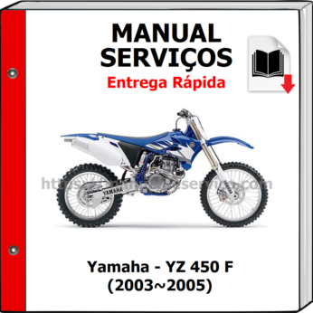 Manual de Serviços – Yamaha – YZ 450 F (2003~2005)