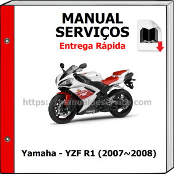 Manual de Serviços – Yamaha – YZF R1 (2007~2008)