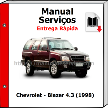 Manual de Serviços – Chevrolet – Blazer 4.3 (1998)
