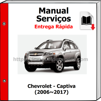Manual de Serviços – Chevrolet – Captiva (2006~2017)