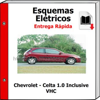 Esquemas Elétricos – Chevrolet – Celta 1.0 Inclusive VHC