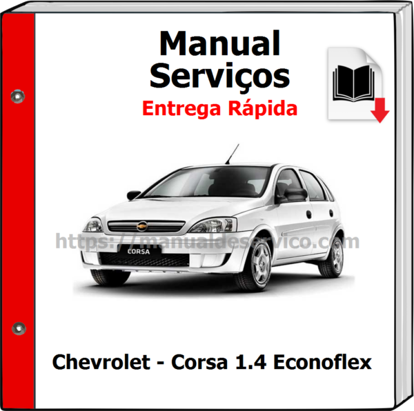 Manual de Serviços - Chevrolet - Corsa 1.4 Econoflex