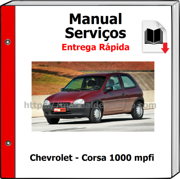 Manual de Serviços - Chevrolet - Corsa 1000 mpfi
