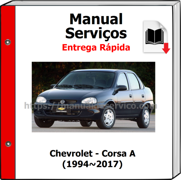 Manual de Serviços - Chevrolet - Corsa A (1994~2017)