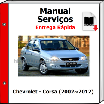 Manual de Serviços – Chevrolet – Corsa (2002~2012)